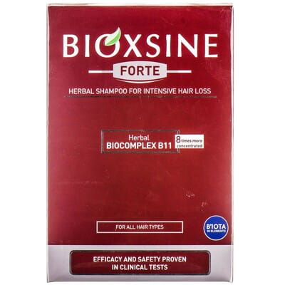 Шампунь для волосся Bioxsine (Біоксин) Форте рослинний проти інтенсивного випадіння для всіх типів волосся 300 мл