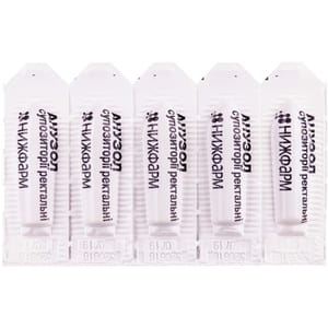 Анузол суп. ректал. №10 ПДВ