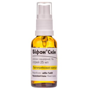 Бифон Скин р-р накож. 1% фл.-спрей с доз. 25мл