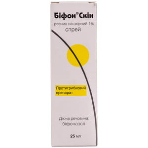 Бифон Скин р-р накож. 1% фл.-спрей с доз. 25мл