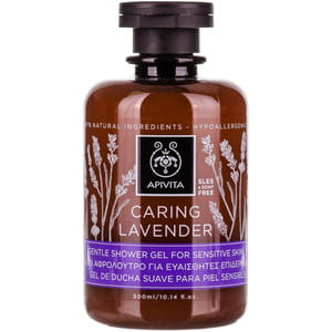 Гель для душу APIVITA (Апівіта) Лавандовий догляд делікатний для чутливої шкіри 300 мл