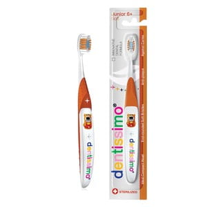 Зубная щетка DENTISSIMO (Дентиссимо) детская Junior (Джуниор) для детей с 6-ти лет мягкая 1 шт