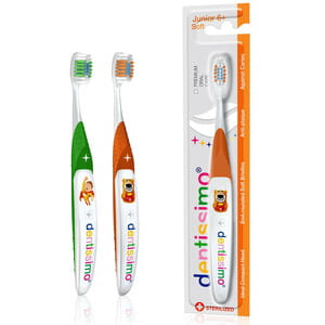 Зубная щетка DENTISSIMO (Дентиссимо) детская Junior (Джуниор) для детей с 6-ти лет мягкая 1 шт