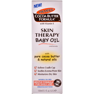 Масло для тела PALMER'S (Палмерс) детское питательное с органическим маслом какао 150 мл