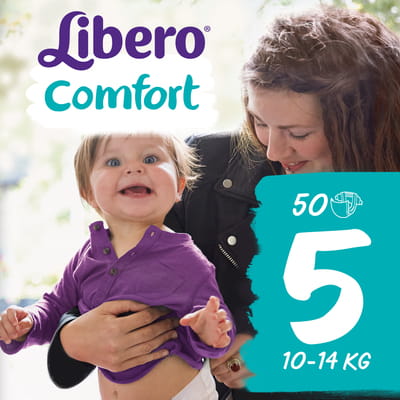 Подгузники для детей LIBERO (Либеро) Comfort (Комфорт) 5 от 10 до 14 кг 50 шт