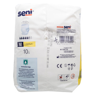 Підгузки-труси для дорослих Seni (Сені) Active Normal Medium (Актив Нормал Медіум) розмір 2 10 шт