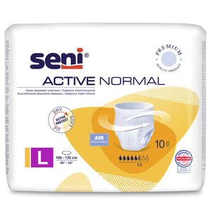 Подгузники-трусы для взрослых Seni (Сени) Active Normal Large (Актив Нормал Ладж) размер 3 10 шт