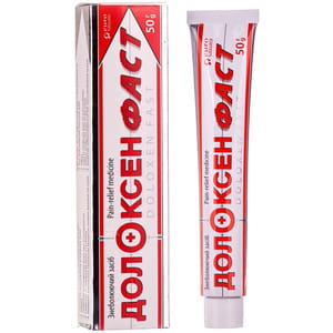 Долоксен Фаст мазь 61,1мг/г туба 50г