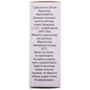 Будесонид Интели инг. под давл. сусп. 200мкг/доза баллон 200доз
