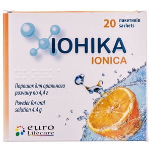 Ионика пор. д/орал. р-ра 4,4г пакет №20