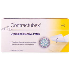 Пластырь ночной интенсивный для лечения рубцов Contractubex (Контрактубекс) 21 шт