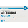 Купити Атенолол-Астрафарм табл. 50мг №20 Атенолол-Астрафарм табл. 50мг №20