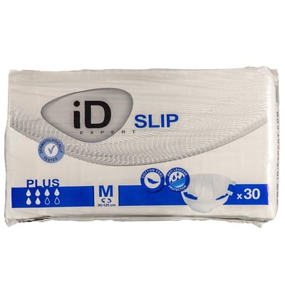 Подгузники для взрослых ID Slip plus (Айди слип плюс) размер M дышащие 30 шт