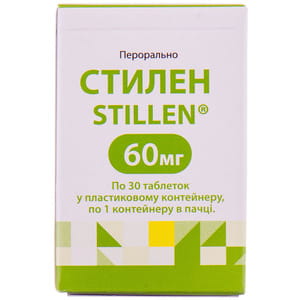 Стилен табл. п/о 60мг №30***