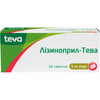 Лизиноприл-Тева табл. 5мг №60