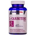 Капсули POWERFUL (Поверфул) із вмістом L-карнітину 250 мг L-карнітин банка 60 шт