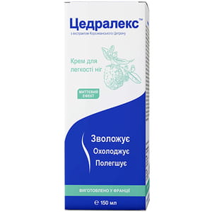 Крем для лёгкости ног Цедралекс туба 150 мл