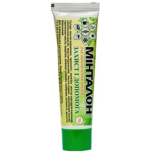 Бальзам для восстановления кожи Минталон защита и помощь при ожогах, ранах и укусах насекомых туба 30 г