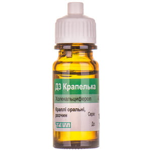 Д3 Капелька кап. орал. р-р 4000 МЕ/мл фл. 10мл