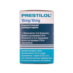 Престилол табл. п/о 10мг/10мг №30