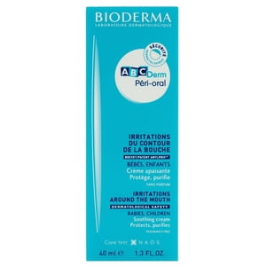 Крем для кожи вокруг рта BIODERMA (Биодерма) АВСDerm Peri-oral (АБСдерм Периораль) детский восстанавливающий, устраняет раздражения 40 мл