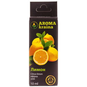 Масло эфирное AROMA KRAINA (Арома краина) Лимон 10 мл
