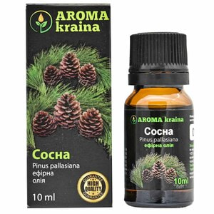 Масло эфирное AROMA KRAINA (Арома краина) Сосна 10 мл