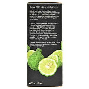Масло эфирное AROMA KRAINA (Арома краина) Бергамот 10 мл
