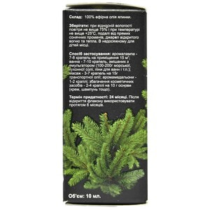 Масло эфирное AROMA KRAINA (Арома краина) Елка 10 мл