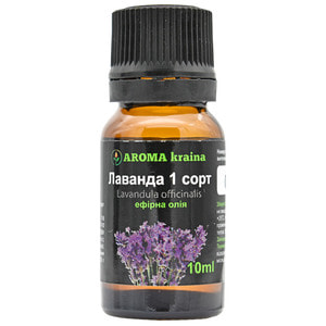 Масло эфирное AROMA KRAINA (Арома краина) Лаванда 1 сорт 10 мл
