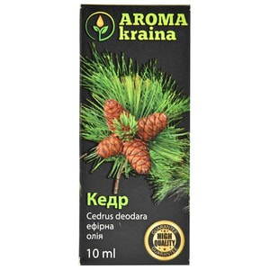 Олія ефірна AROMA KRAINA (Арома країна) Кедр 10 мл