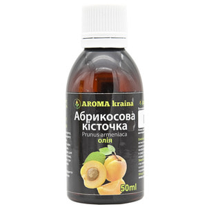 Масло абрикосовых косточек AROMA KRAINA (Арома краина) 50 мл