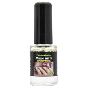 Косметический комплекс AROMA KRAINA (Арома краина) для ухода за ногтями Крепкие ногти 6 мл