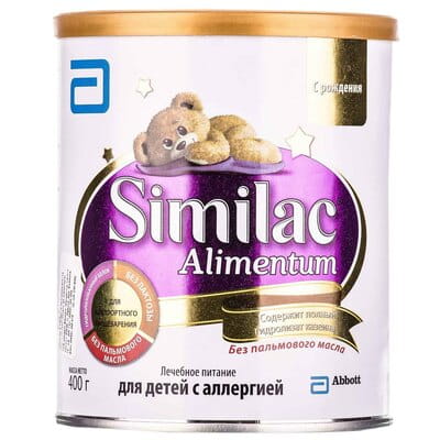 Смесь сухая лечебная SIMILAC (Симилак) Alimentum (Алиментум) для детей с аллергией с рождения 400 г