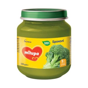 Пюре овощное детское Нутриция Milupa (Милупа) Брокколи с 5-ти месяцев 125 г