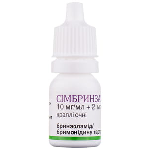 Симбринза кап. глаз. фл. 5мл №1