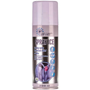 Спрей для тела охлаждающий (обезбаливающая заморозка) при травмах, ушибах HTA Spray Ice флакон 200 мл