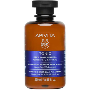 Шампунь для волосся APIVITA (Апівіта) тонізуючий чоловічий з комплексом на основі обліпихи та розмарину 250 мл