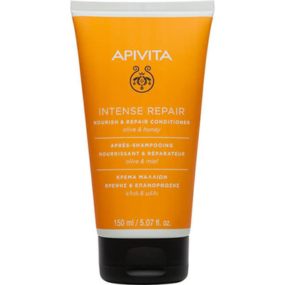 Кондиционер для волос APIVITA (Апивита) питательный и восстанавливающий для сухих и поврежденных волос с оливкой и мёдом 150 мл