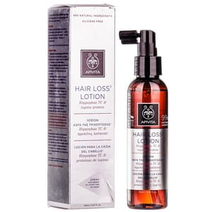 Лосьон против выпадения волос APIVITA (Апивита) з комплексом на основе облепихи и протеином люпина 150 мл