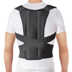 Корсет для корекції осанки (коректор постави, реклінатор, бандаж) жорсткої фіксації Торос Груп 651 розмір 3