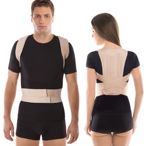 Корсет для корекції осанки (коректор постави, реклінатор, бандаж) жорсткої фіксації Торос Груп 651 розмір 3