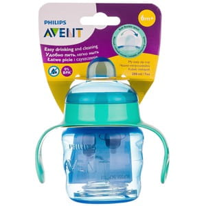 Чашка-непроливайка AVENT (Авент) артикул SCF551/00 с мягким носиком от 6 месяцев 200 мл