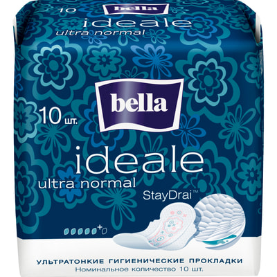 Прокладки гигиенические женские BELLA (Белла) Ideale Ultra Normal (Идеал нормал) 10 шт