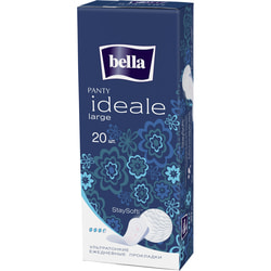 Прокладки гігієнічні щоденні жіночі BELLA (Бела) Panty Ideale Large (Панті Ідеал Лардж) 20 шт