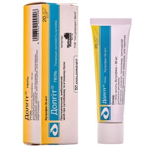 Долгит гель туба 20г