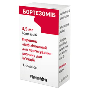 Бортезоміб пор. ліоф. д/п р-ну д/ін. 3,5мг фл. №1***
