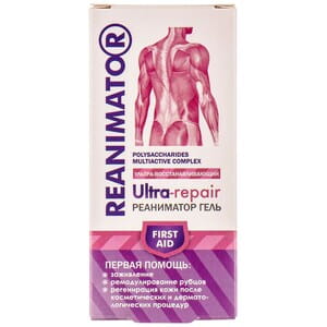 Гель Реаніматор Фітобіотехнології ультравідновлюючий при порізах, ранах, тріщинах та опіках 50 мл