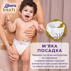 Підгузки для дітей LIBERO (Ліберо) Touch Premature 0 з масою до 2,5кг 24 шт