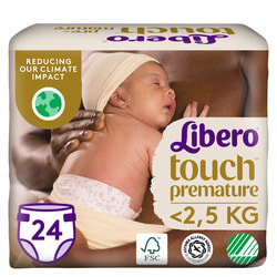 Подгузники для детей LIBERO (Либеро) Touch Premature 0 с весом до 2,5 кг 24 шт